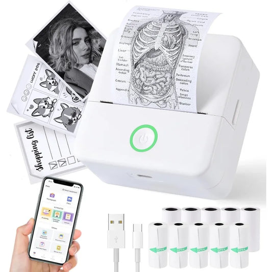 Imprimez vos Souvenirs Instantanément — Mini-Imprimante Pro