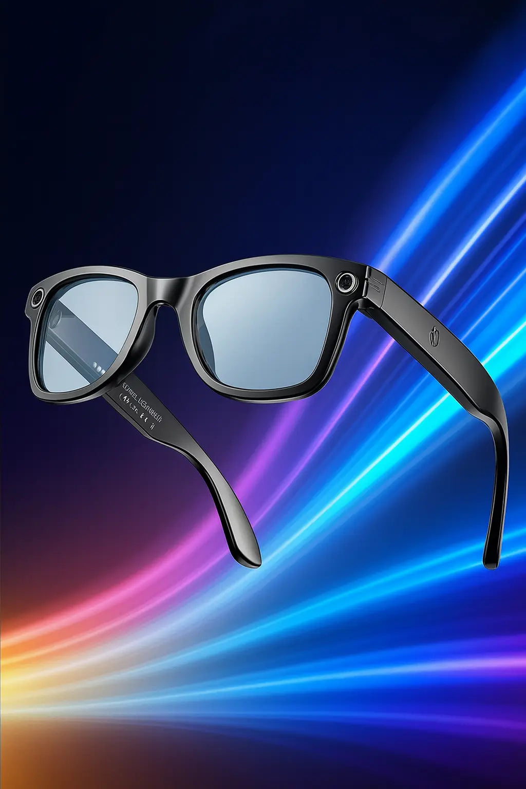Lunettes Caméra Intelligentes AI – Photo & Vidéo 1080P, ChatGPT Intégré, Musique Bluetooth, IP67 Étanche, Autonomie Longue Durée TechElite