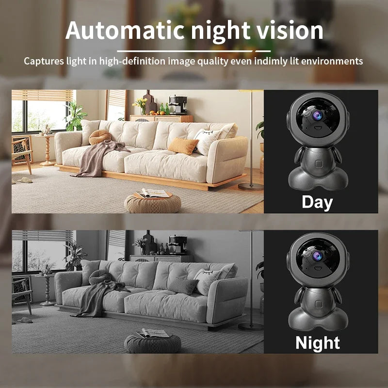 Sérénité au Quotidien — Camera PTZ WiFi 8MP Premium 4