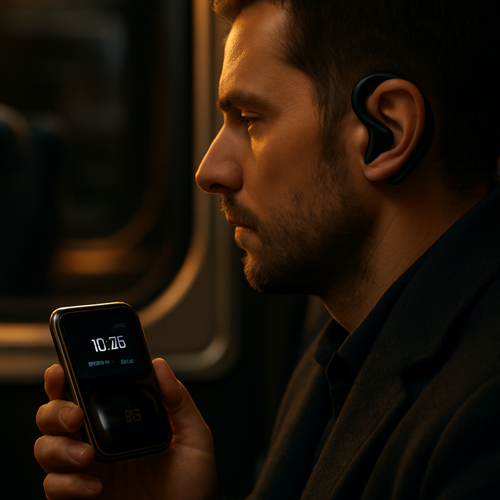 Parlez le Monde — Écouteurs HTC NE25 avec IA - Photo 5
